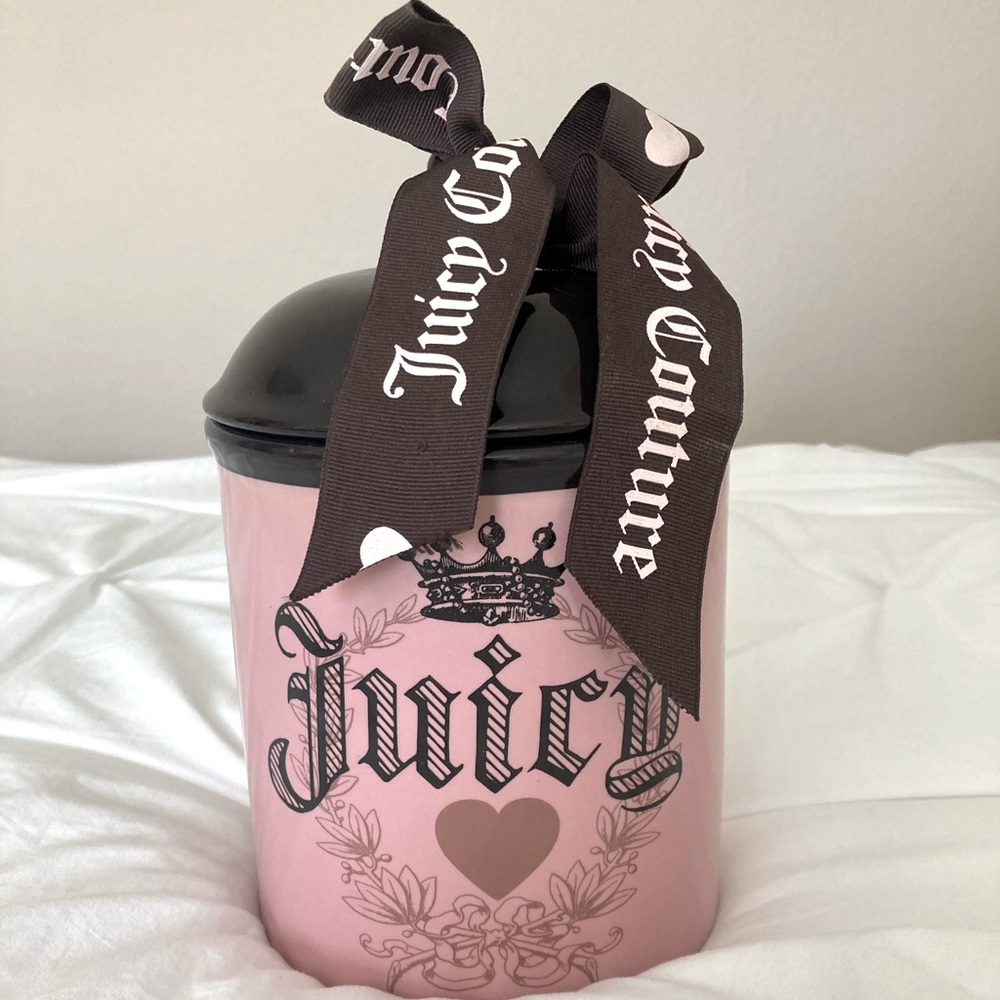 Juicy Couture Dog Treat Container